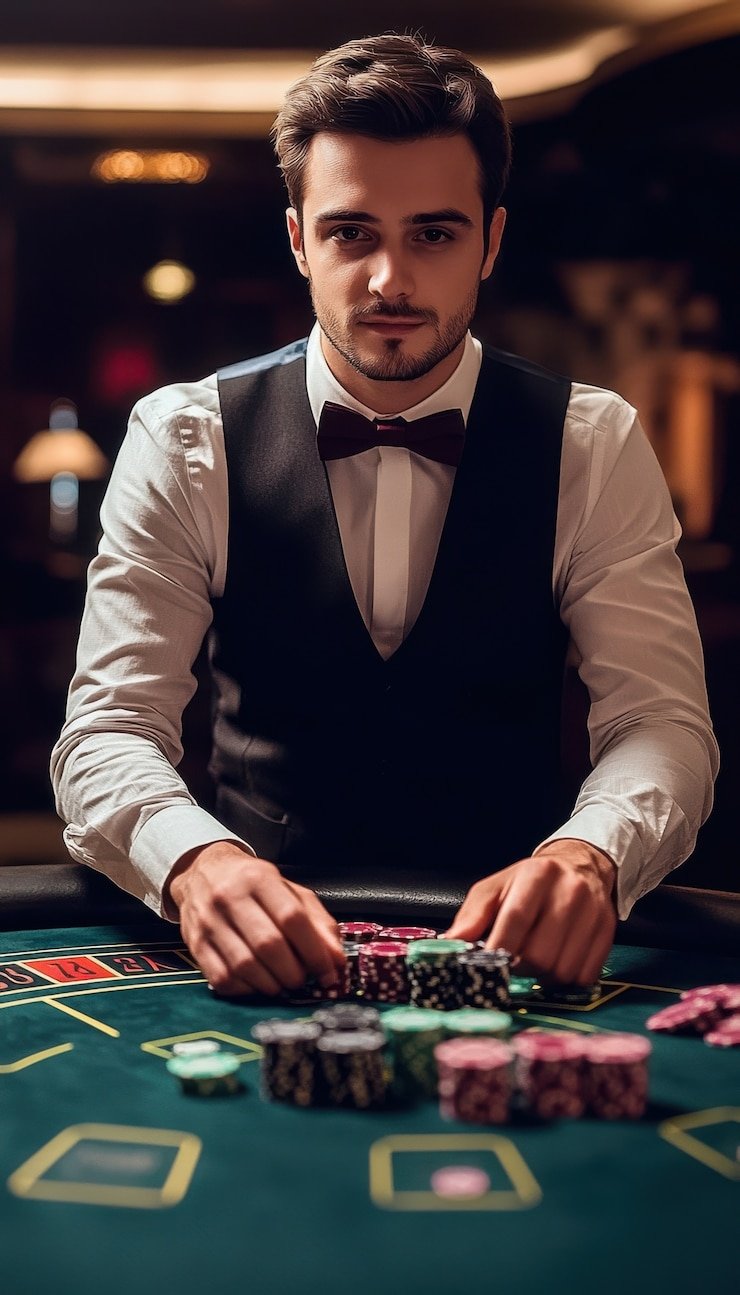 demo habanero mobile platform showing live blackjack table on smartphone screen